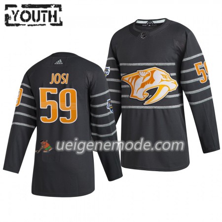 Kinder Nashville Predators Trikot Roman Josi 59 Grau Adidas 2020 NHL All-Star Authentic